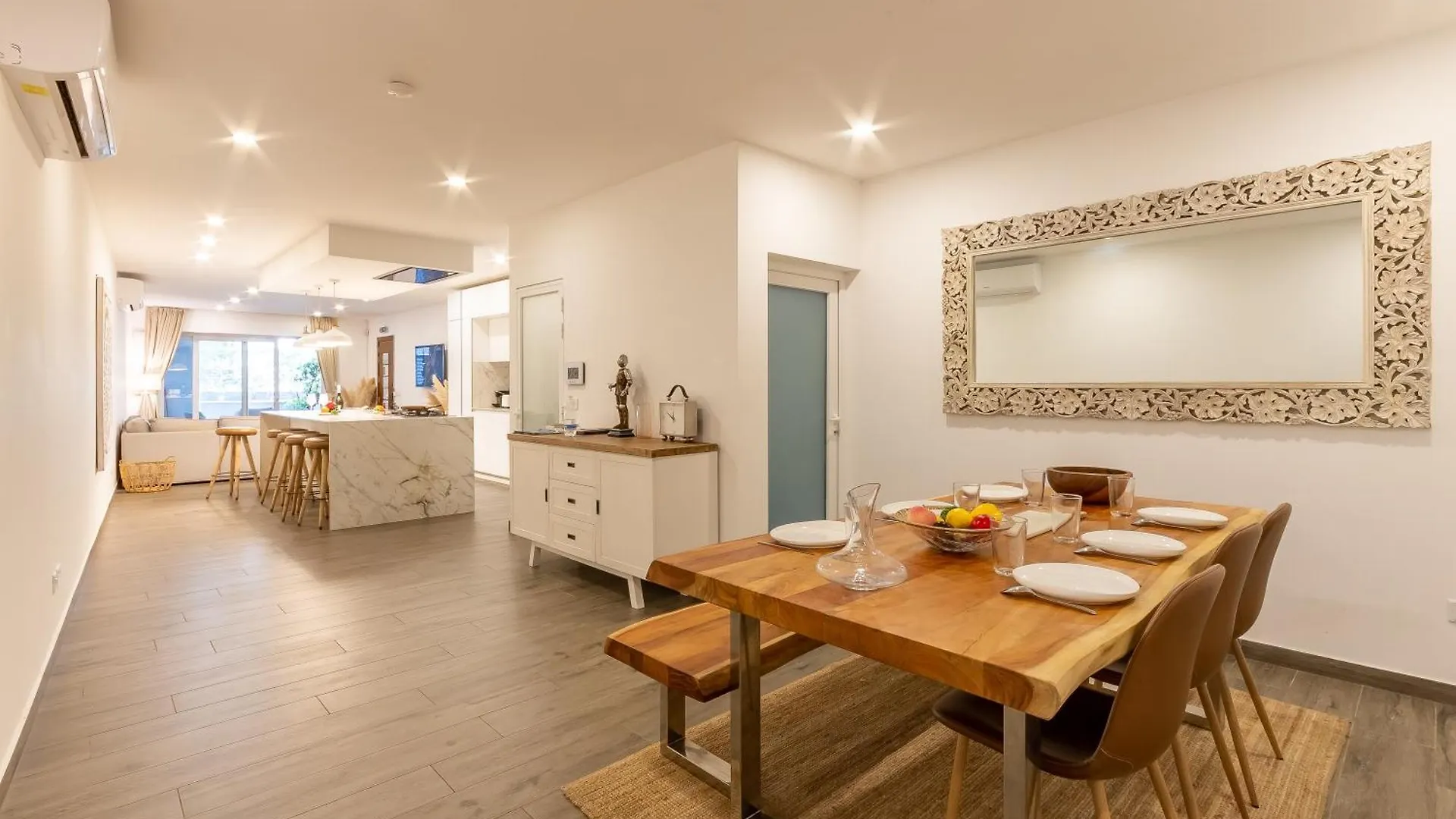 公寓 Modern Beautiful Pool And Sea Apt Qawra - Happy Rentals 马耳他